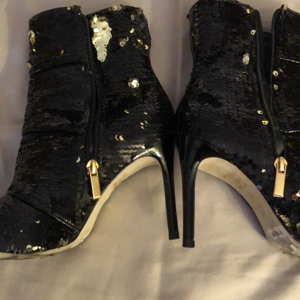 Sequined boots - Picture 4 of 5